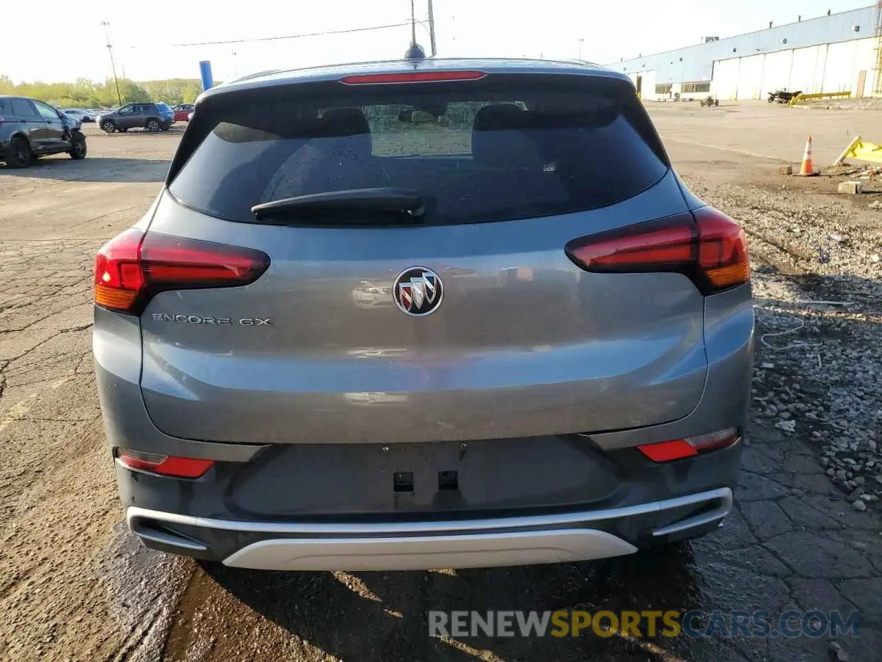 6 Photograph of a damaged car KL4MMBS21MB043315 BUICK ENCORE 2021