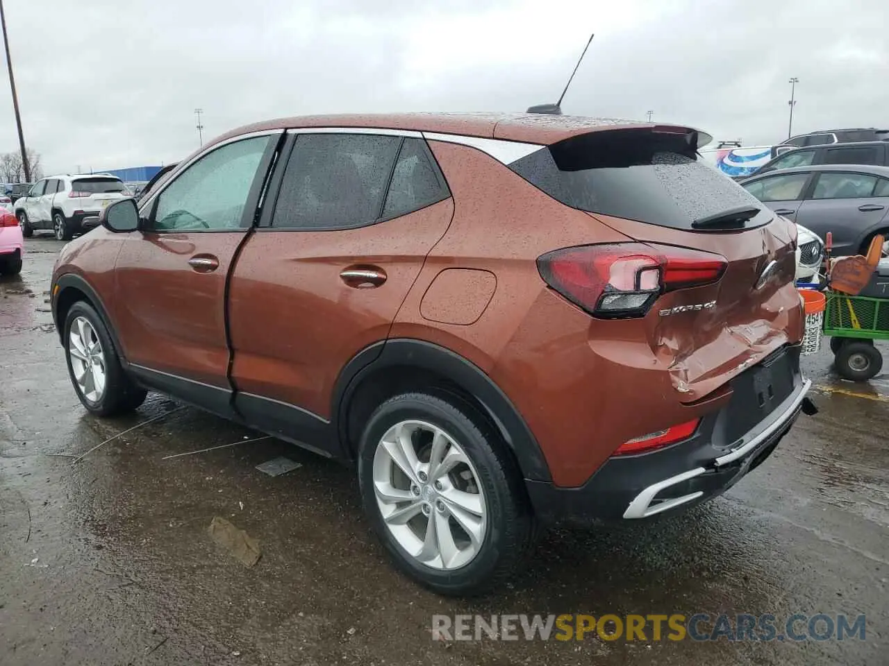 2 Photograph of a damaged car KL4MMBS21MB099514 BUICK ENCORE 2021