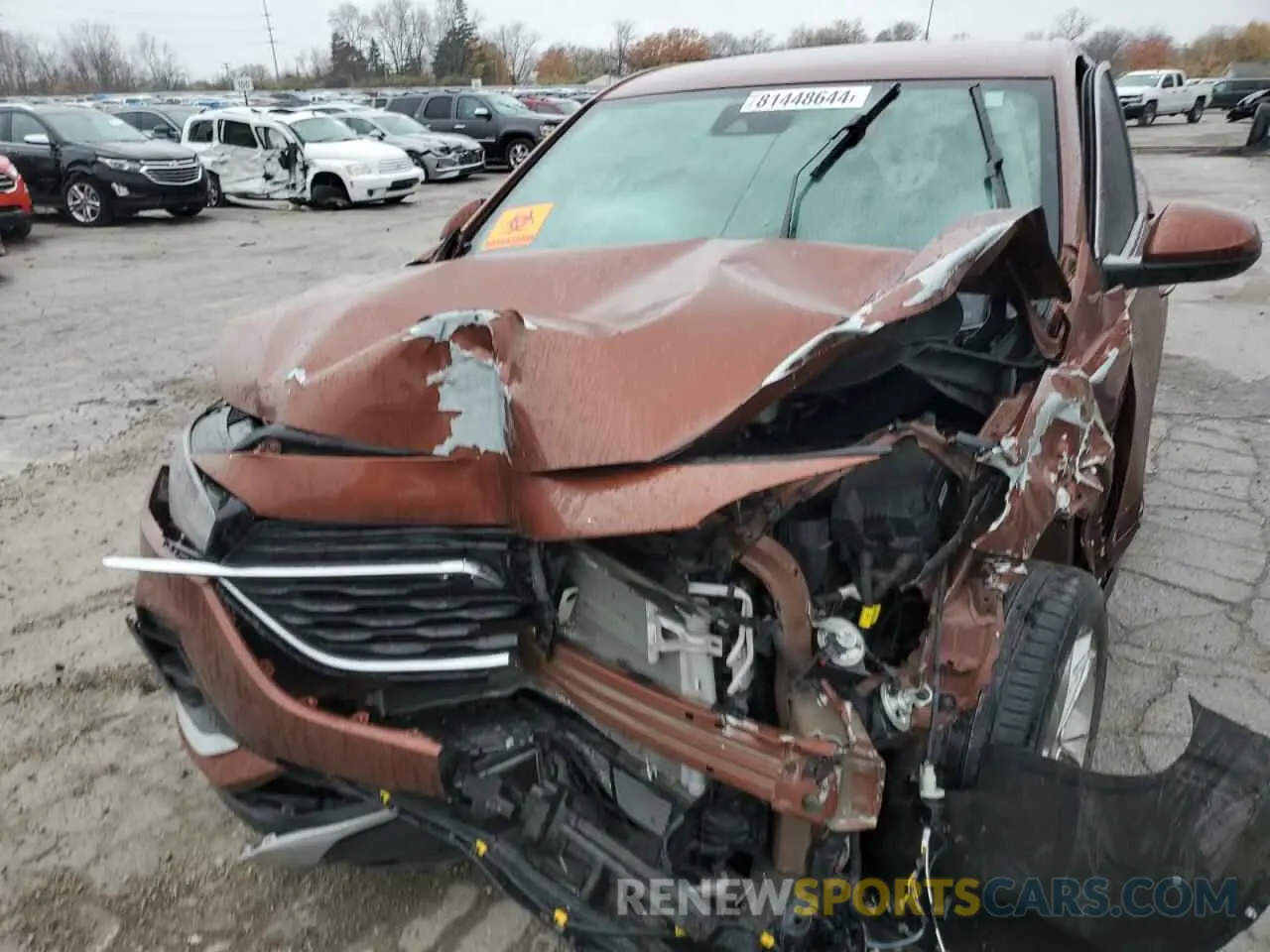13 Фотография поврежденного автомобиля KL4MMBS21MB129076 BUICK ENCORE 2021