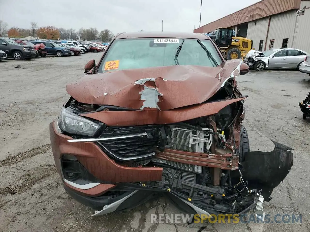 5 Фотография поврежденного автомобиля KL4MMBS21MB129076 BUICK ENCORE 2021