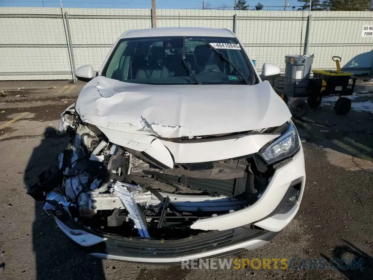 5 Фотография поврежденного автомобиля KL4MMBS21MB174874 BUICK ENCORE 2021