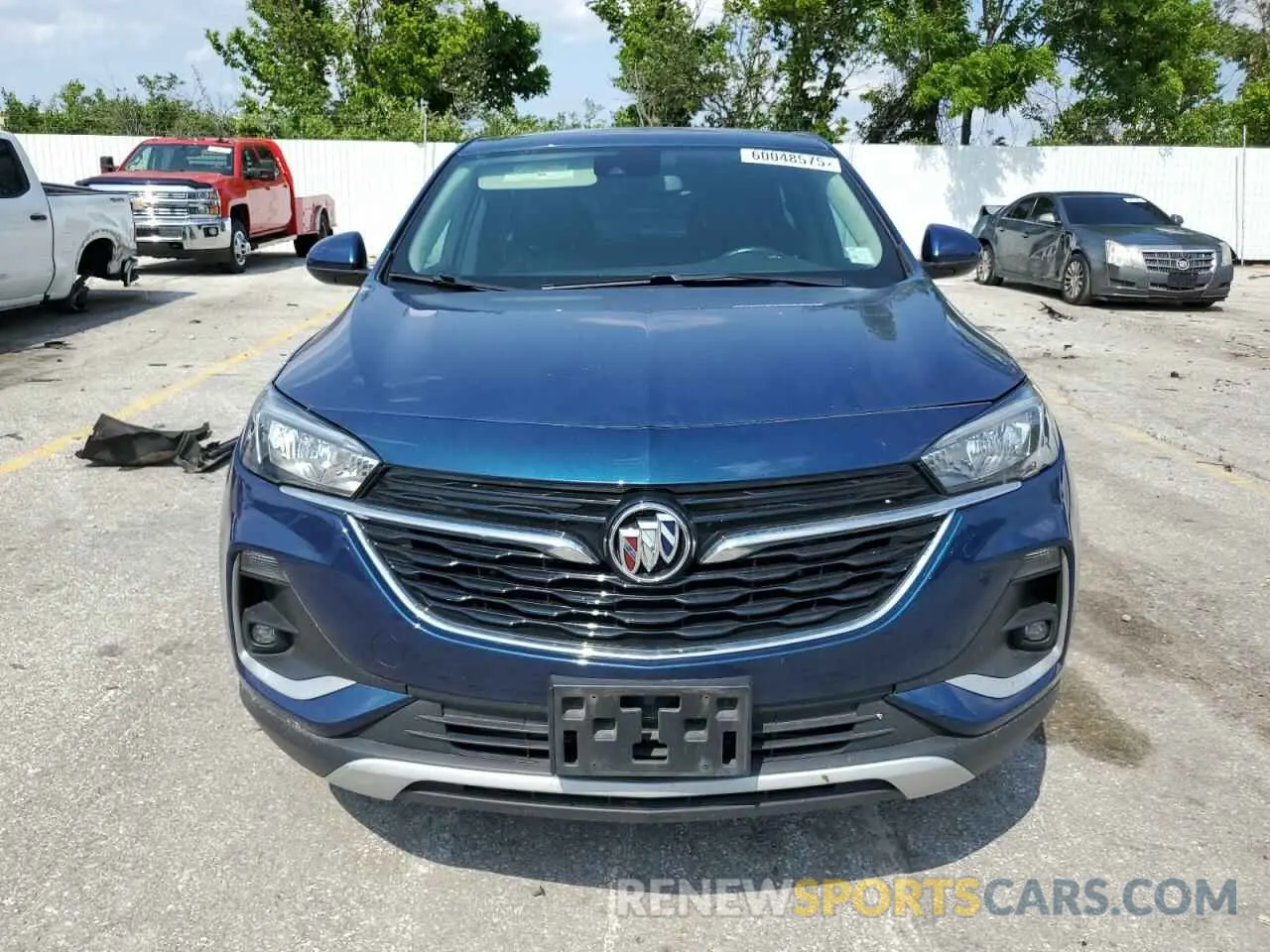 5 Фотография поврежденного автомобиля KL4MMBS22MB080292 BUICK ENCORE 2021