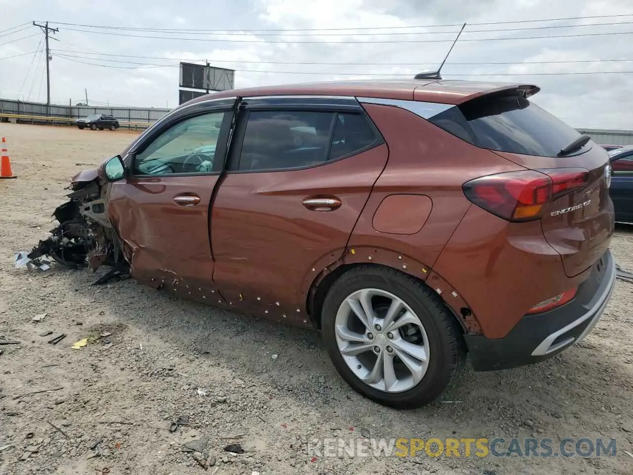 2 Photograph of a damaged car KL4MMBS23MB051738 BUICK ENCORE 2021