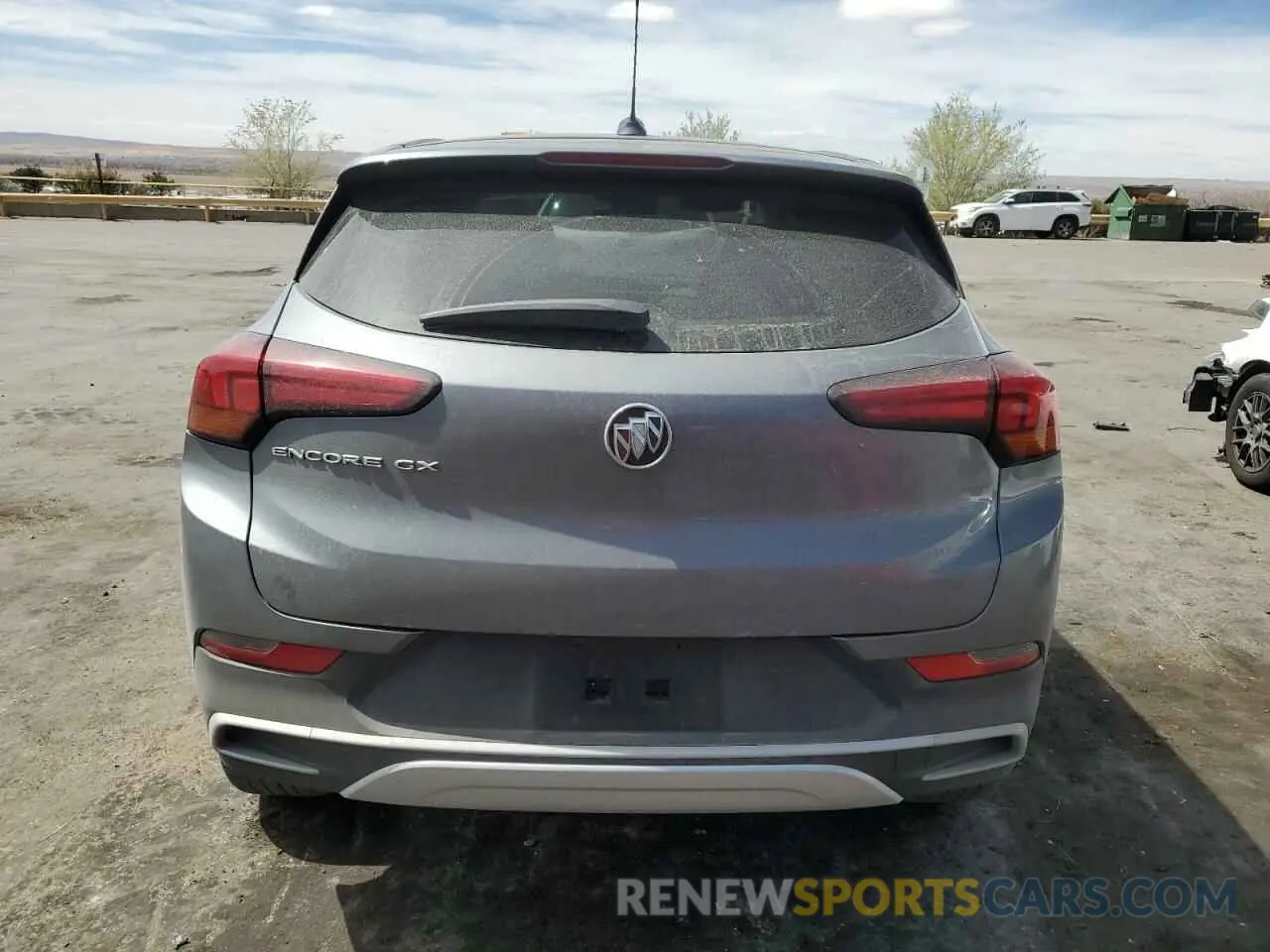 6 Фотография поврежденного автомобиля KL4MMBS24MB137219 BUICK ENCORE 2021