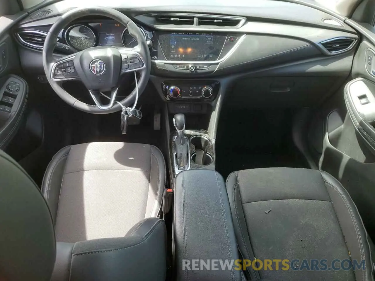 8 Фотография поврежденного автомобиля KL4MMBS24MB137219 BUICK ENCORE 2021