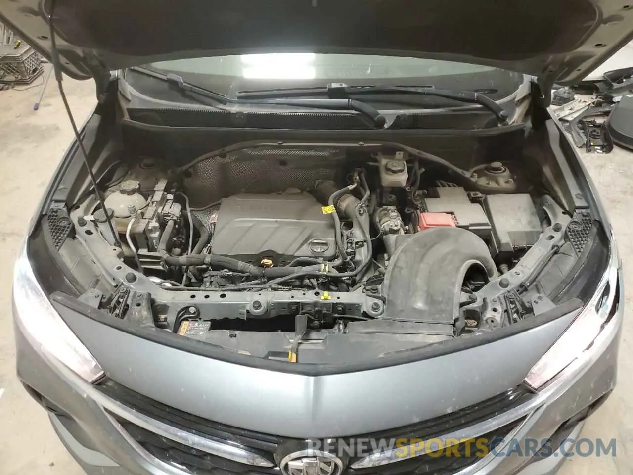 12 Фотография поврежденного автомобиля KL4MMBS26MB063057 BUICK ENCORE 2021