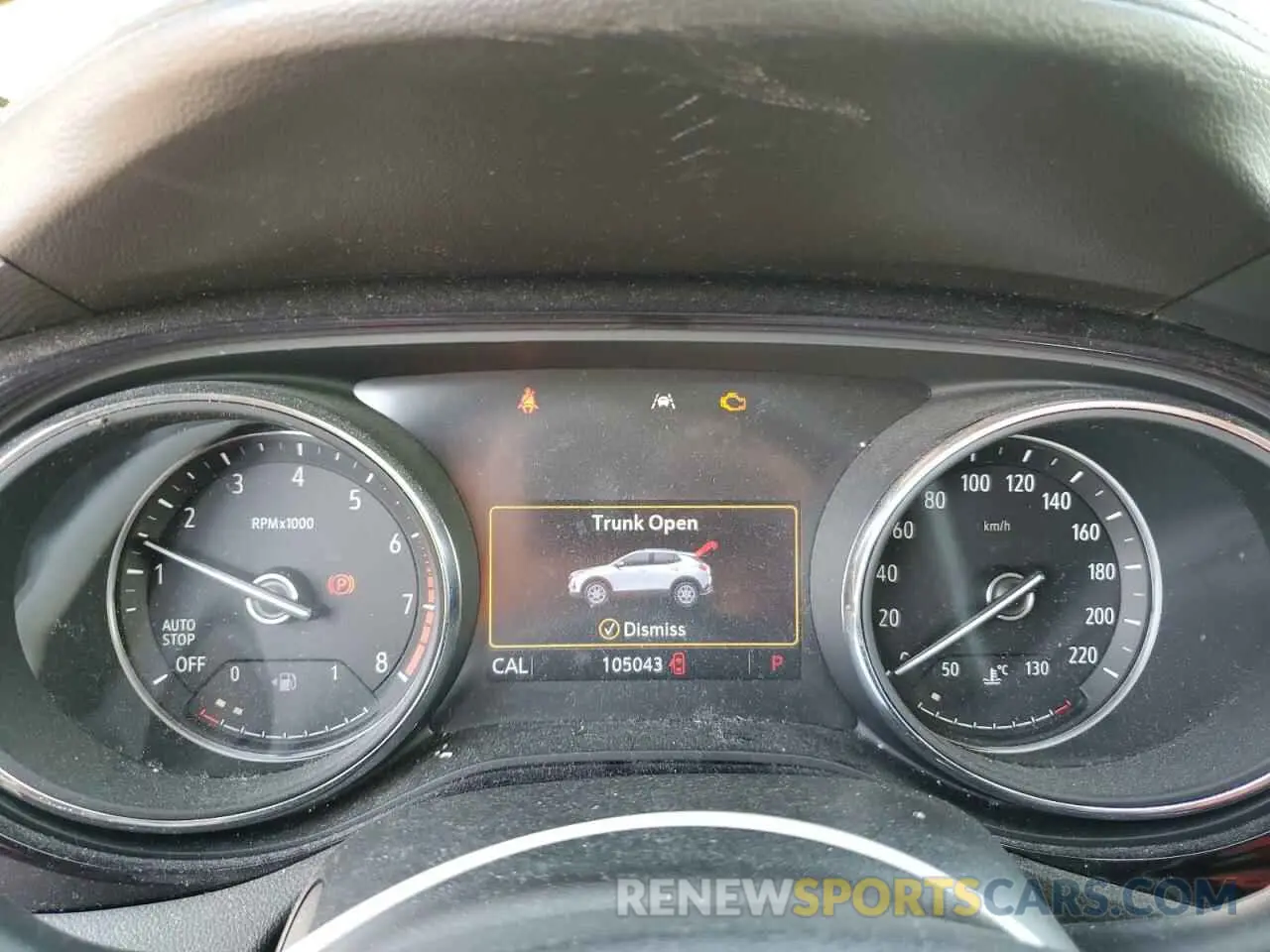 9 Фотография поврежденного автомобиля KL4MMBS26MB085110 BUICK ENCORE 2021