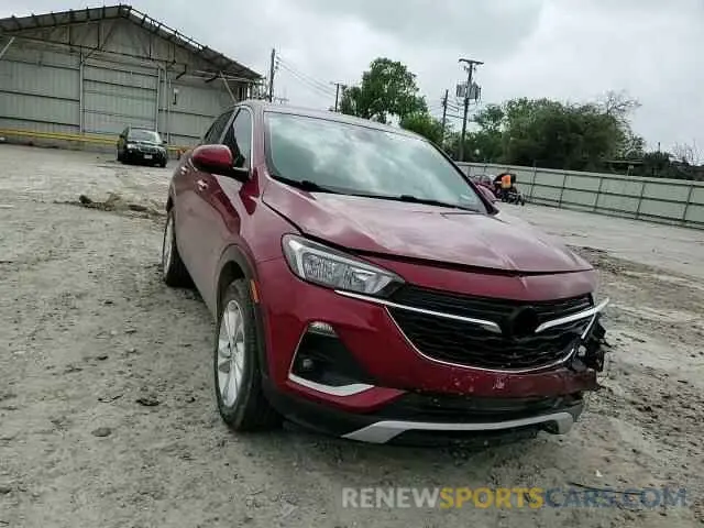 10 Фотография поврежденного автомобиля KL4MMBS27MB043514 BUICK ENCORE 2021