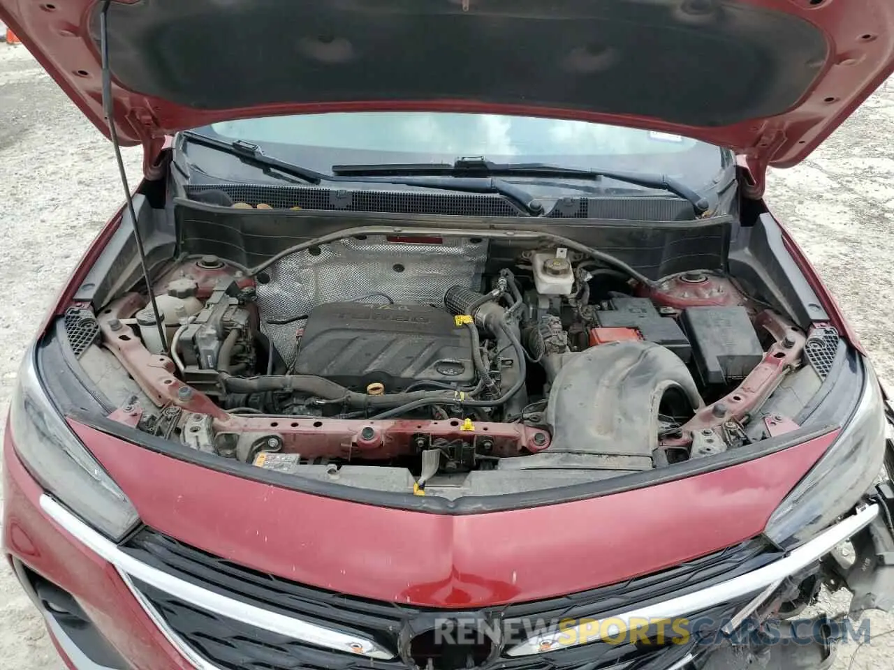 13 Фотография поврежденного автомобиля KL4MMBS27MB043514 BUICK ENCORE 2021