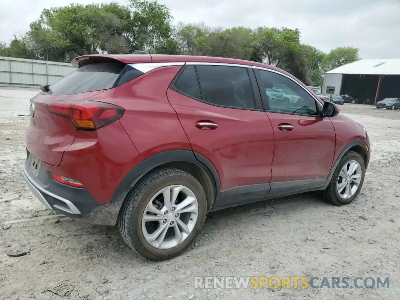 3 Фотография поврежденного автомобиля KL4MMBS27MB043514 BUICK ENCORE 2021
