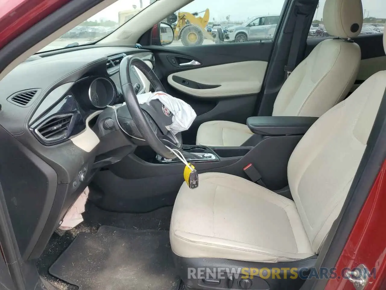 7 Фотография поврежденного автомобиля KL4MMBS27MB043514 BUICK ENCORE 2021