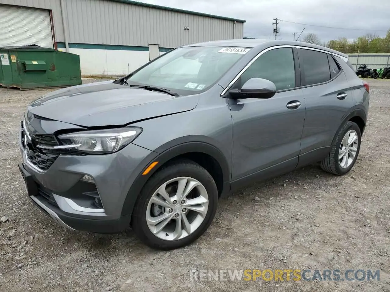 1 Photograph of a damaged car KL4MMBS27MB054089 BUICK ENCORE 2021