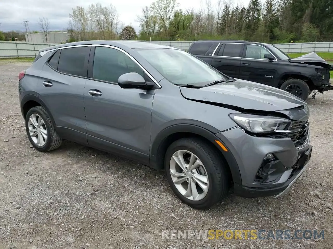 4 Photograph of a damaged car KL4MMBS27MB054089 BUICK ENCORE 2021