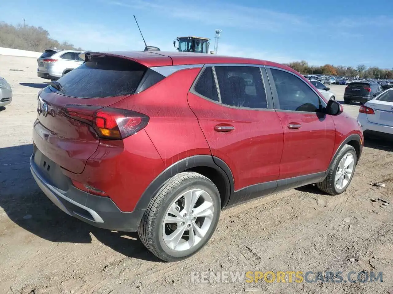 3 Фотография поврежденного автомобиля KL4MMBS28MB058300 BUICK ENCORE 2021