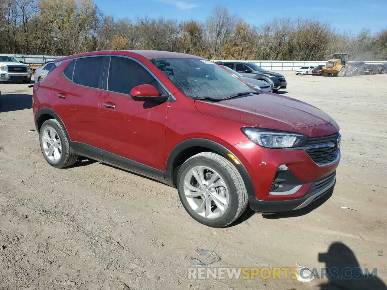 4 Фотография поврежденного автомобиля KL4MMBS28MB058300 BUICK ENCORE 2021