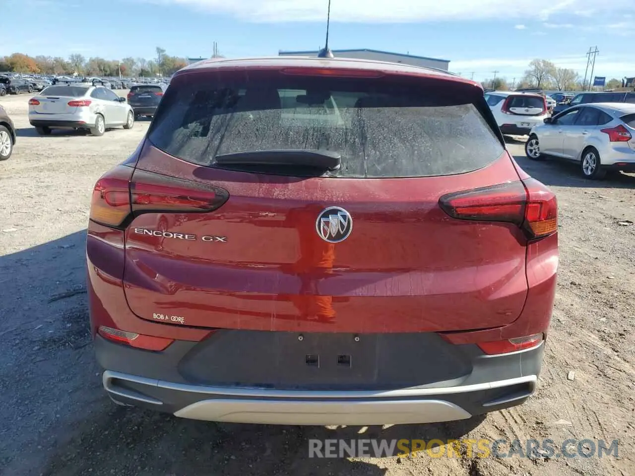 6 Фотография поврежденного автомобиля KL4MMBS28MB058300 BUICK ENCORE 2021