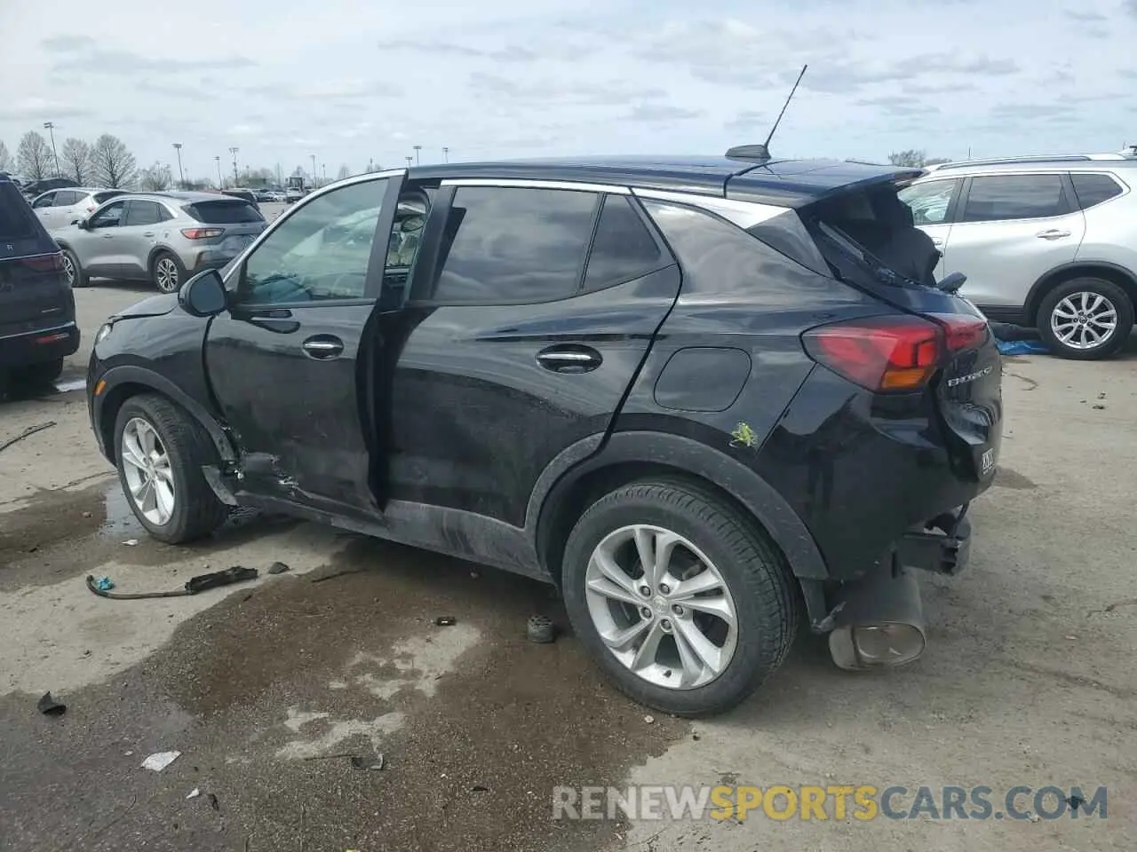 2 Photograph of a damaged car KL4MMBS29MB079138 BUICK ENCORE 2021