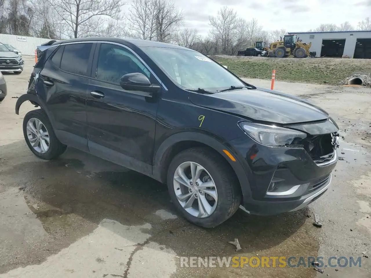 4 Photograph of a damaged car KL4MMBS29MB079138 BUICK ENCORE 2021