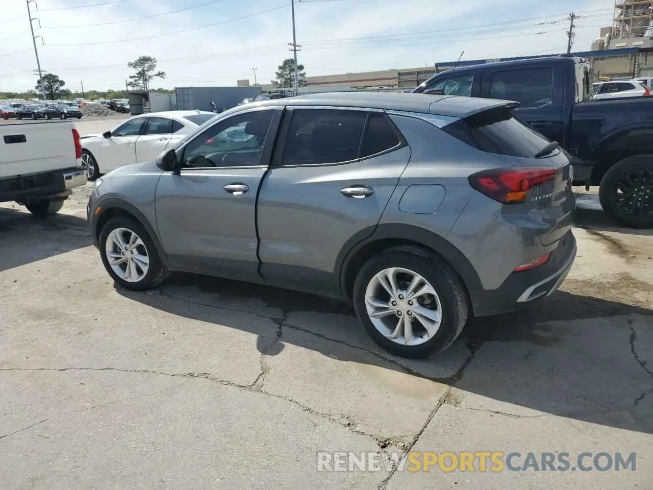 2 Photograph of a damaged car KL4MMBS29MB179286 BUICK ENCORE 2021