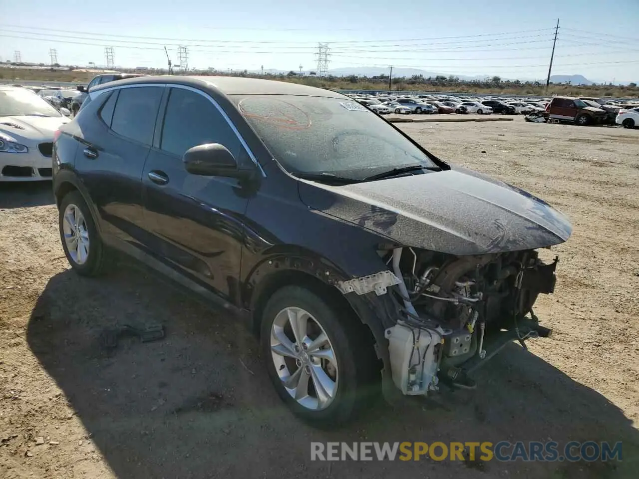 4 Фотография поврежденного автомобиля KL4MMBS2XMB036301 BUICK ENCORE 2021