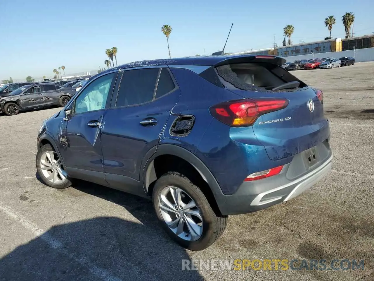 2 Photograph of a damaged car KL4MMBS2XMB112230 BUICK ENCORE 2021