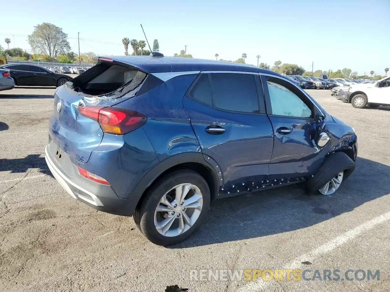 3 Photograph of a damaged car KL4MMBS2XMB112230 BUICK ENCORE 2021