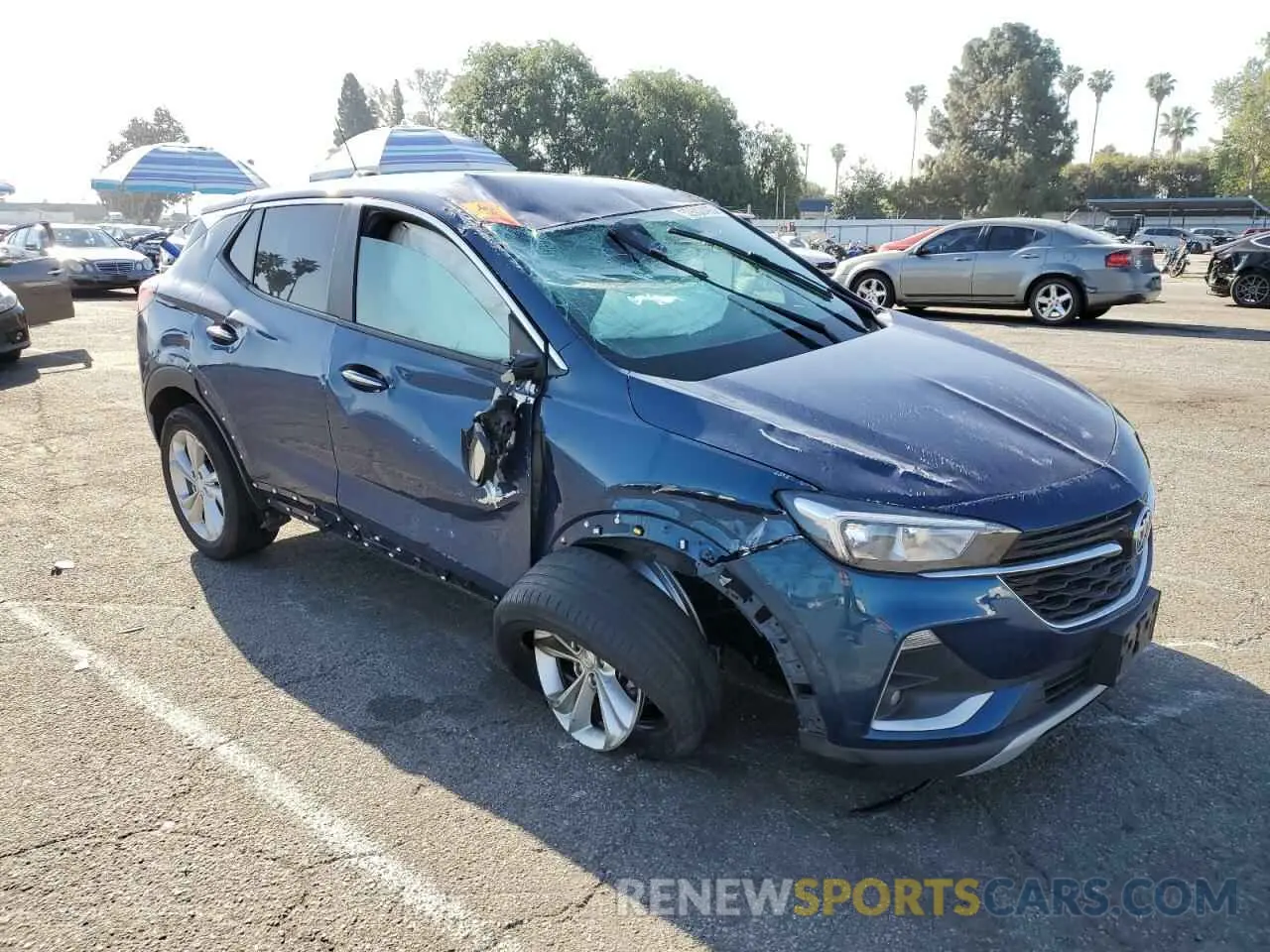 4 Photograph of a damaged car KL4MMBS2XMB112230 BUICK ENCORE 2021