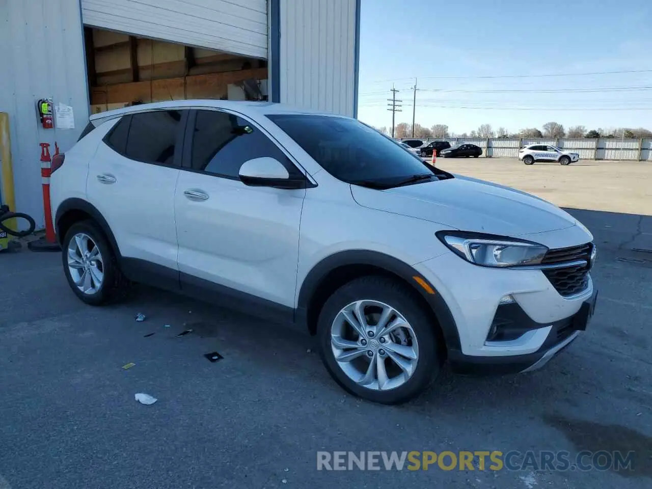 4 Photograph of a damaged car KL4MMCSL1MB177143 BUICK ENCORE 2021
