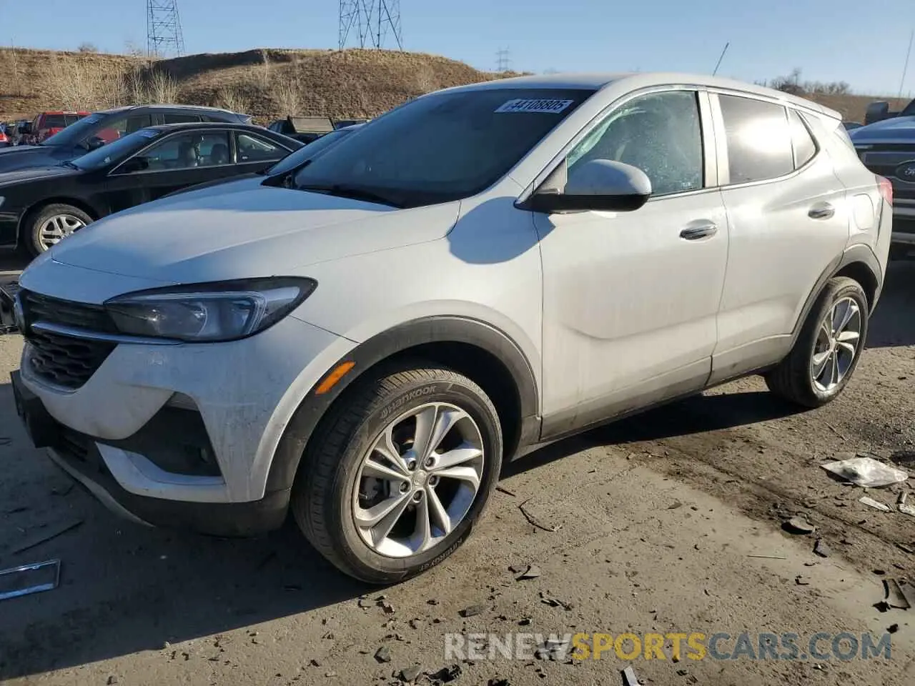 1 Photograph of a damaged car KL4MMCSL3MB129806 BUICK ENCORE 2021