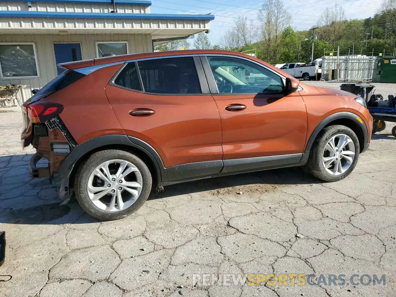 3 Фотография поврежденного автомобиля KL4MMCSL5MB141259 BUICK ENCORE 2021