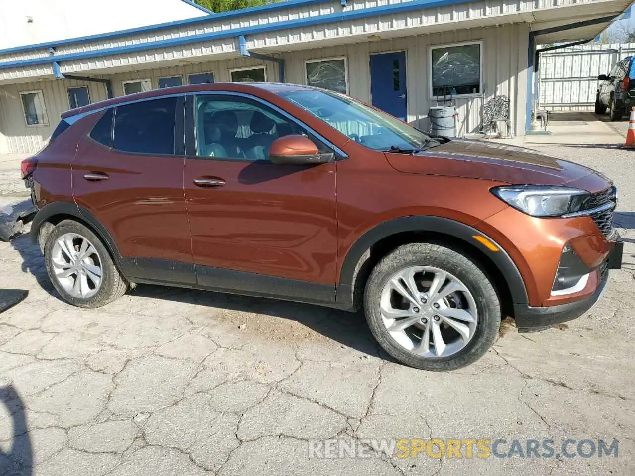 4 Фотография поврежденного автомобиля KL4MMCSL5MB141259 BUICK ENCORE 2021