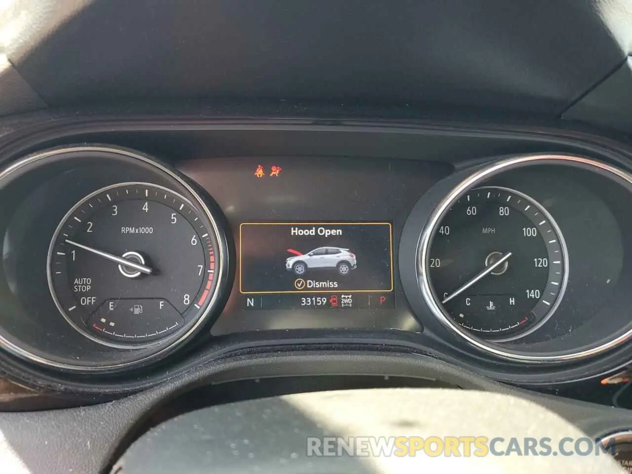 9 Фотография поврежденного автомобиля KL4MMCSLXMB094214 BUICK ENCORE 2021