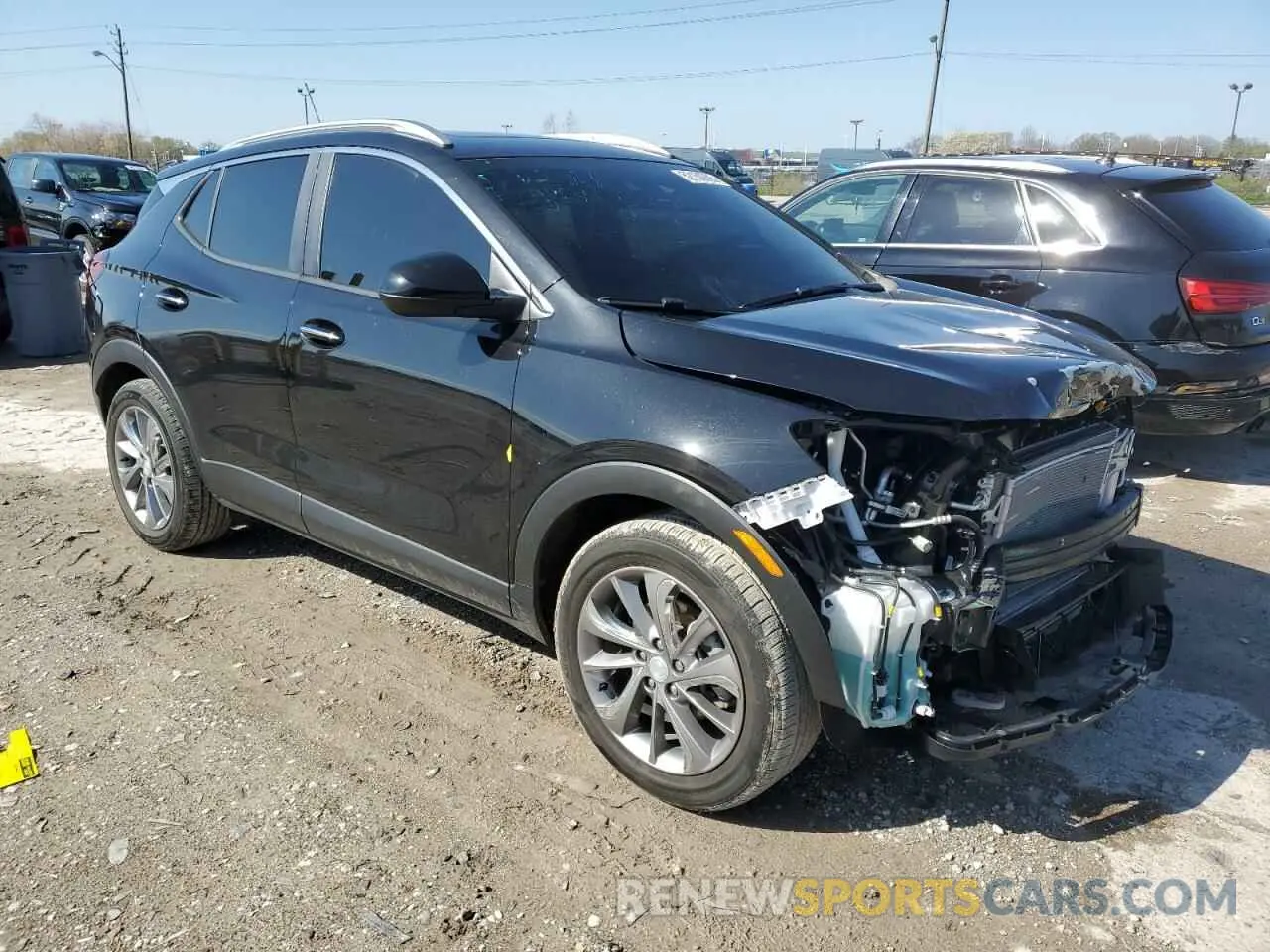 4 Фотография поврежденного автомобиля KL4MMDS22MB051323 BUICK ENCORE 2021