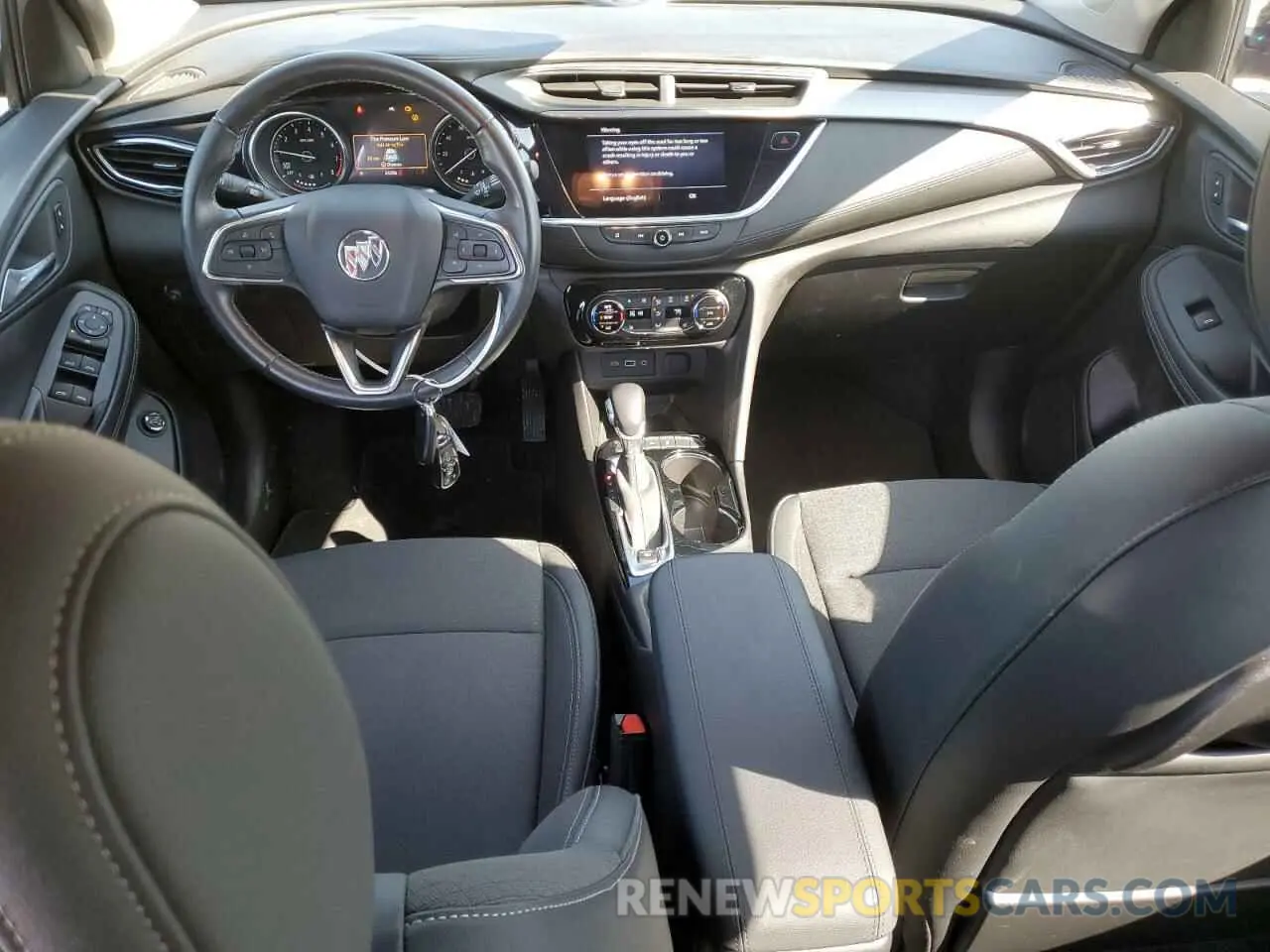 8 Фотография поврежденного автомобиля KL4MMDS22MB051323 BUICK ENCORE 2021