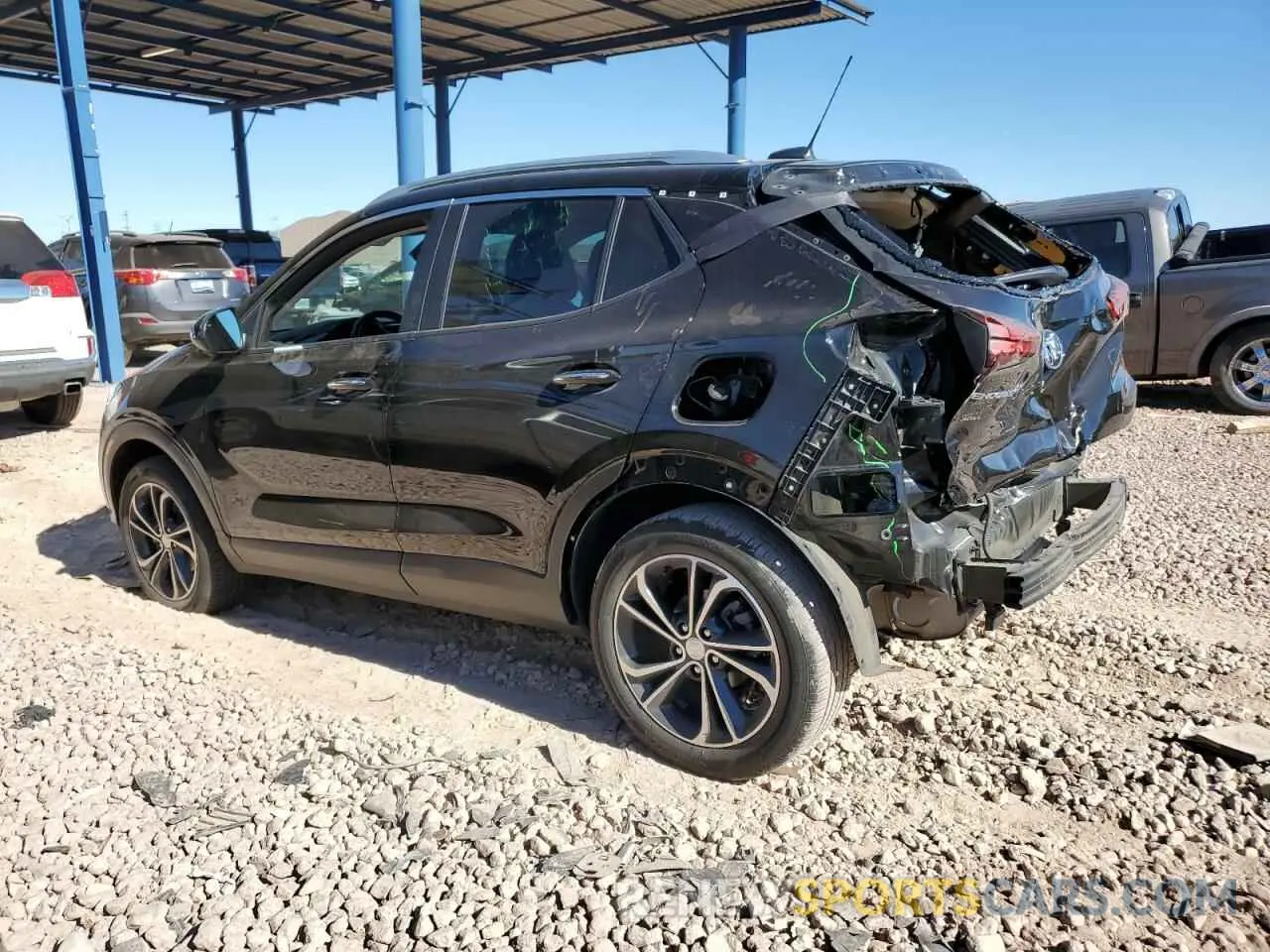 2 Photograph of a damaged car KL4MMDS24MB040596 BUICK ENCORE 2021