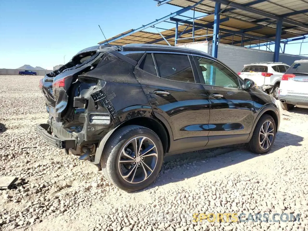 3 Photograph of a damaged car KL4MMDS24MB040596 BUICK ENCORE 2021