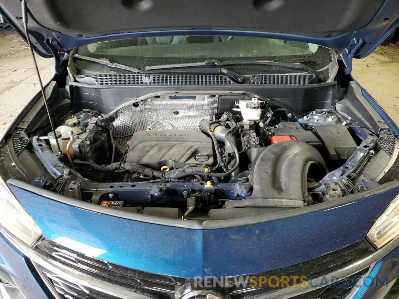 12 Фотография поврежденного автомобиля KL4MMDS25MB140075 BUICK ENCORE 2021
