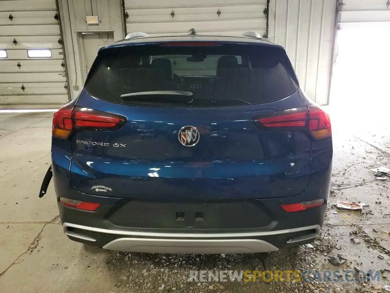 6 Фотография поврежденного автомобиля KL4MMDS25MB140075 BUICK ENCORE 2021