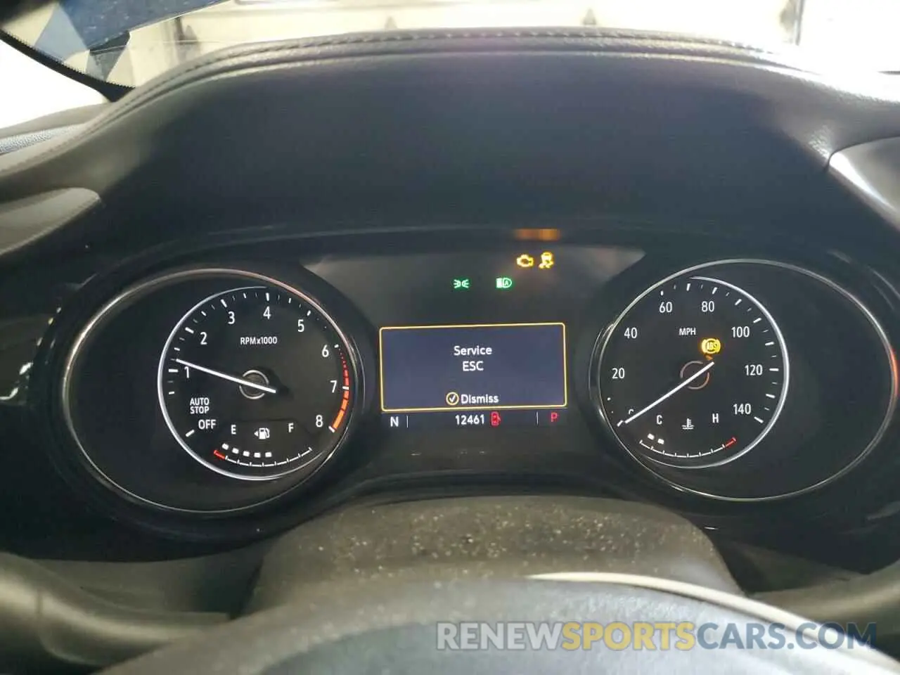 9 Фотография поврежденного автомобиля KL4MMDS25MB140075 BUICK ENCORE 2021