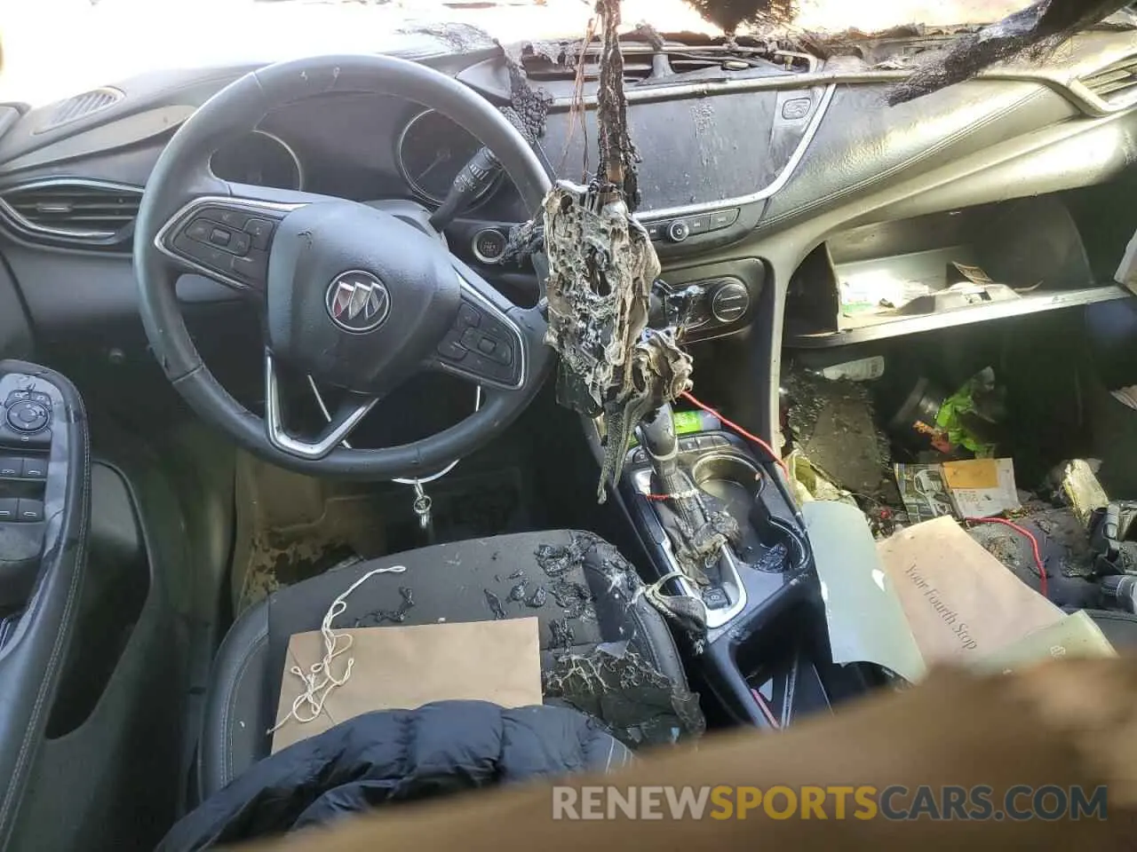 8 Photograph of a damaged car KL4MMDS25MB166370 BUICK ENCORE 2021
