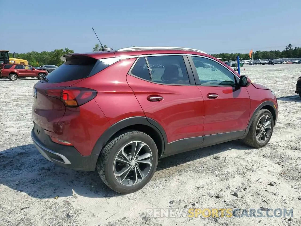 3 Фотография поврежденного автомобиля KL4MMDS26MB122359 BUICK ENCORE 2021
