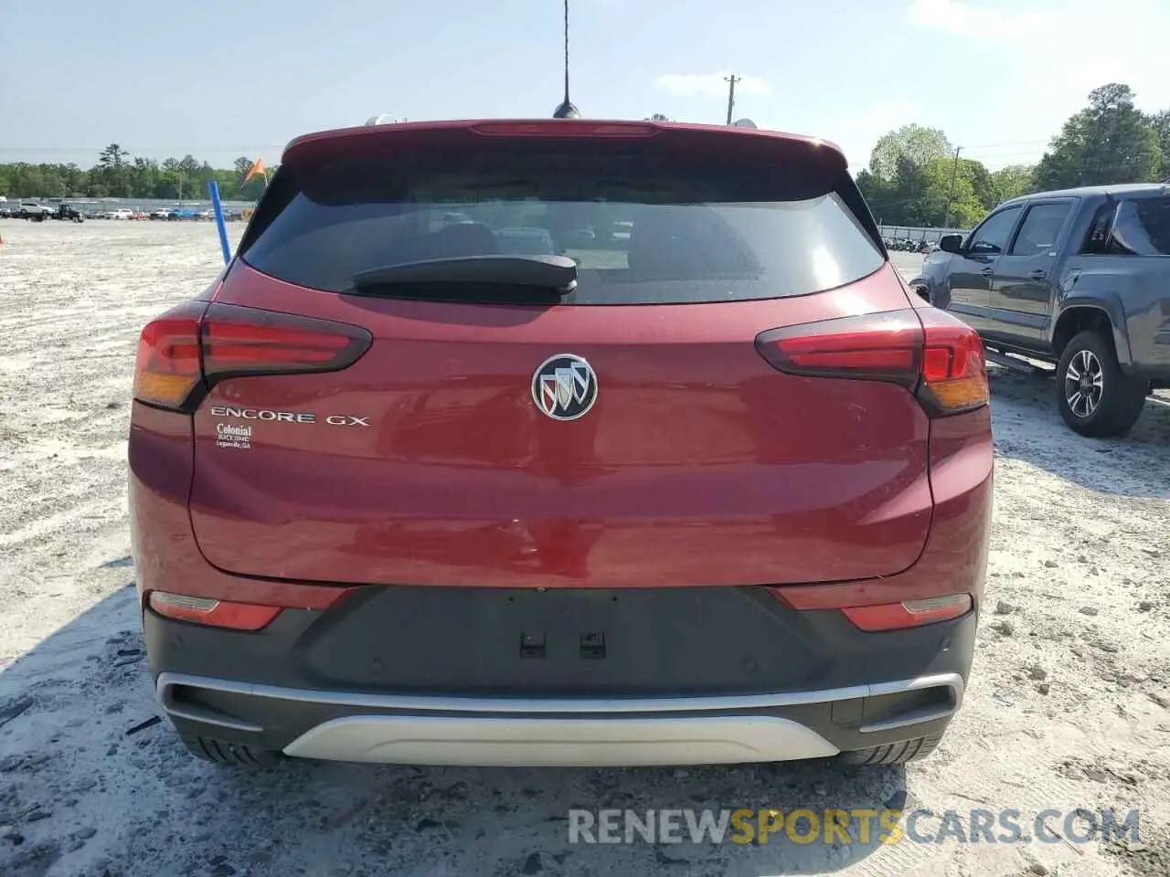 6 Фотография поврежденного автомобиля KL4MMDS26MB122359 BUICK ENCORE 2021