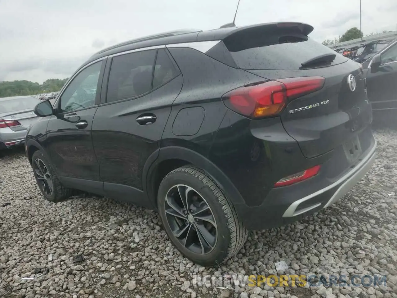 2 Фотография поврежденного автомобиля KL4MMDS27MB138277 BUICK ENCORE 2021