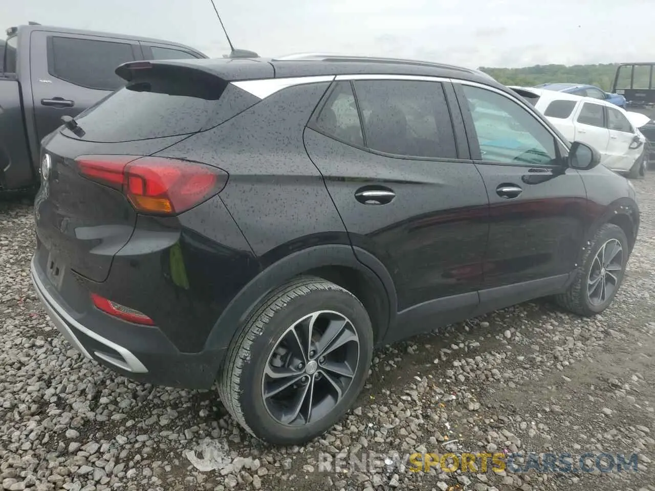 3 Фотография поврежденного автомобиля KL4MMDS27MB138277 BUICK ENCORE 2021