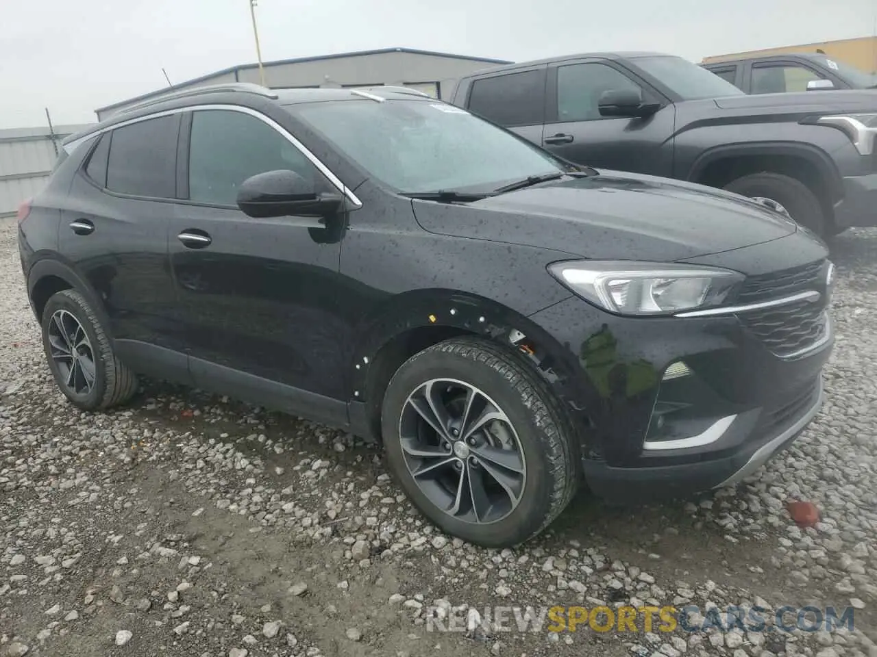 4 Фотография поврежденного автомобиля KL4MMDS27MB138277 BUICK ENCORE 2021