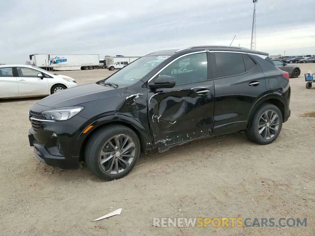 1 Фотография поврежденного автомобиля KL4MMDS27MB167245 BUICK ENCORE 2021