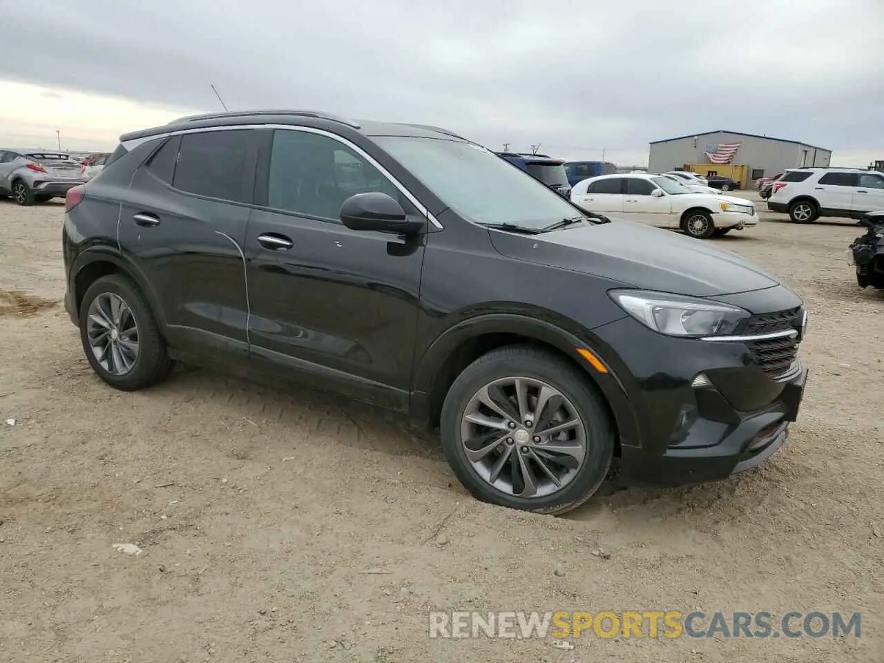 4 Фотография поврежденного автомобиля KL4MMDS27MB167245 BUICK ENCORE 2021