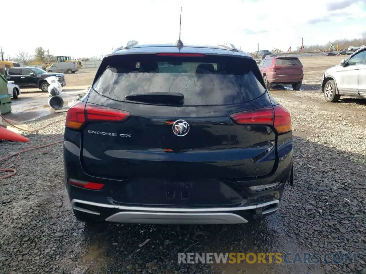 6 Фотография поврежденного автомобиля KL4MMDS27MB168962 BUICK ENCORE 2021