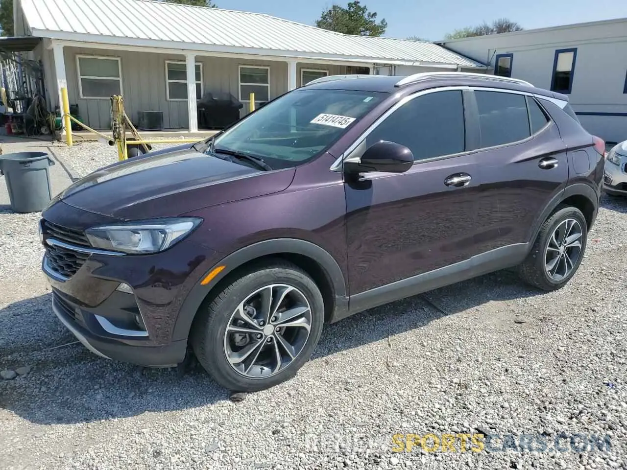 1 Фотография поврежденного автомобиля KL4MMDS29MB122632 BUICK ENCORE 2021