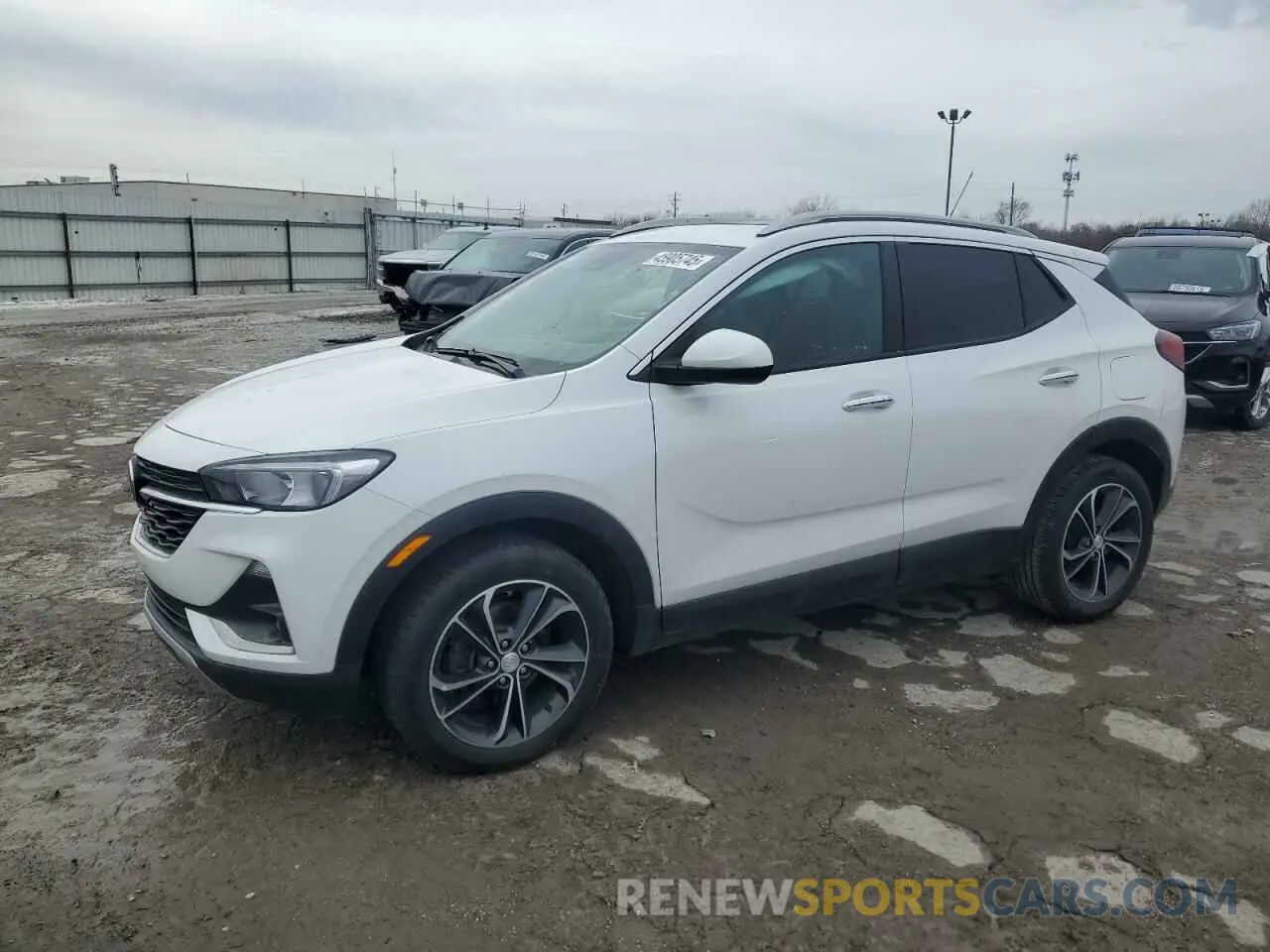 1 Фотография поврежденного автомобиля KL4MMDS2XMB118654 BUICK ENCORE 2021